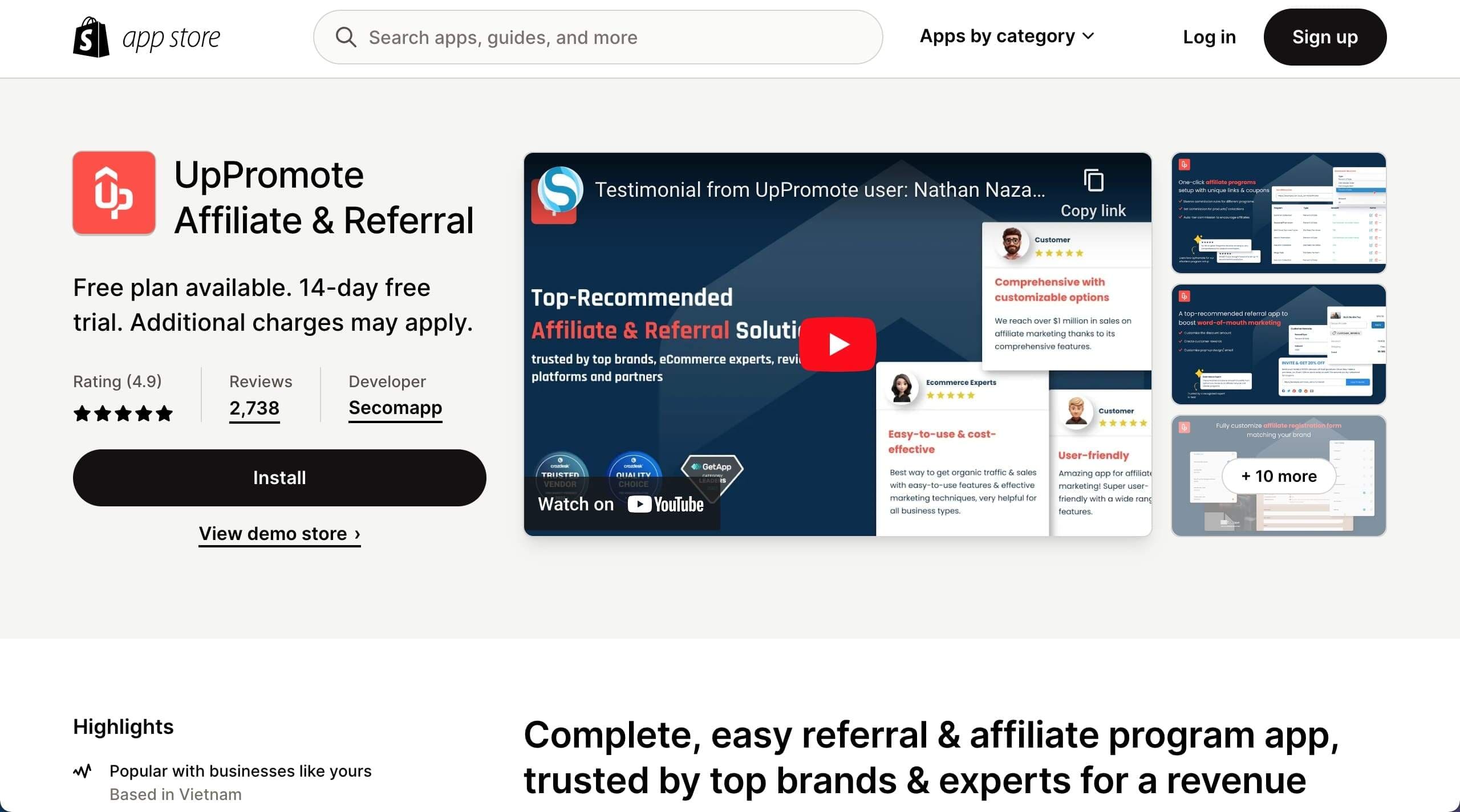 UpPromote Affiliate & Referral